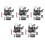5X Car Parking Sensor Parktronic 4 Sensors 22 mm with Buzzer Reverse Backup  Buzzer System 1