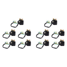 10X Solenoid Relay for ATV Recon 250 250TE 250TM 2005-2020 35850-HM8-B00 Accessories