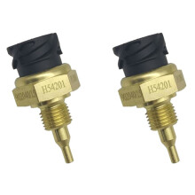2X New Temperature Sensor H54201 for Sinotruk HOWO T7H Hohan N7G Voith Hydraulic Retarder Water Oil Temperature Sensor