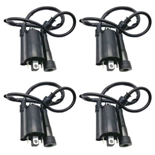 4pcs Motorcycle Ignition Coil Ignition System Unit for  V Star 650 1999 -2014 GN250 ATV 300CC