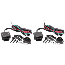 2X 12V ATV-Vinschvippbrytare med Styrledningssats för ATV/UTV