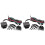 2X 12V ATV Winch Rocker  with Handlebar Control  Kit for ATV/UTV 1