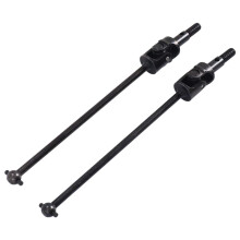 2PCS Black Iron 106015 Upgrade Universal Drive Shaft for HSP 94105 94106 94107 RC1:10 Off Road Buggy Model Car
