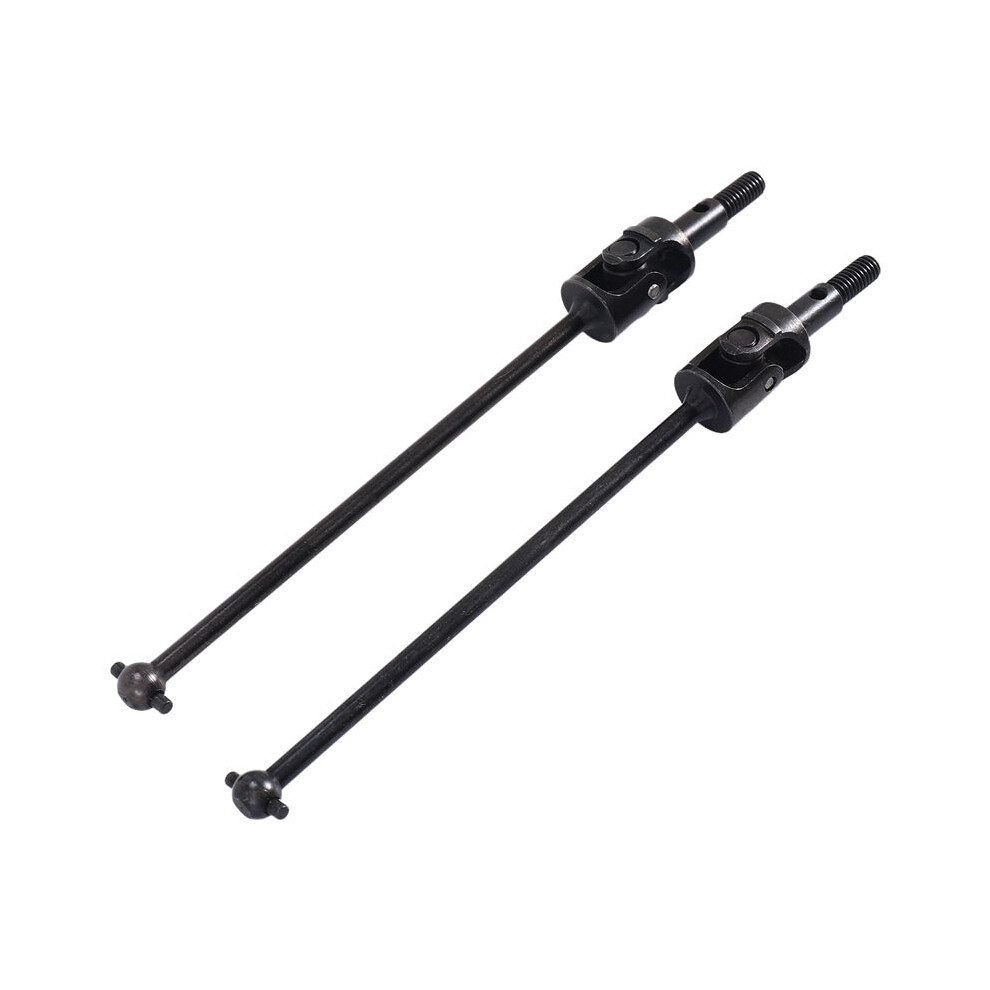 2Pcs Iron 106015 Upgrade Universal Drive Shaft For Hsp 94105 94106 94107 Rc1:10 Off Road Buggy Model Car Black 4713377859541