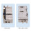 2X USB Data Interface Metal Connector for  5D4  5D Mark IV Main Board Metal Interface 1