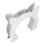 Cat Interior Door Kit, Easy to Install, White, ABS Material 1