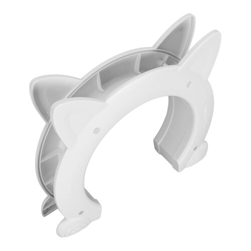 Cat Interior Door Kit, Easy to Install, White, ABS Material
