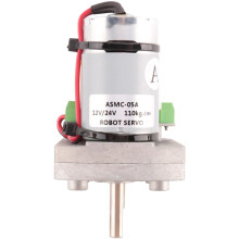 ASMC-04A Super Torque Digital Servo DC12V-24V 300MAX Model Airplane Steering Gear for Large Robot Manipulator Servo