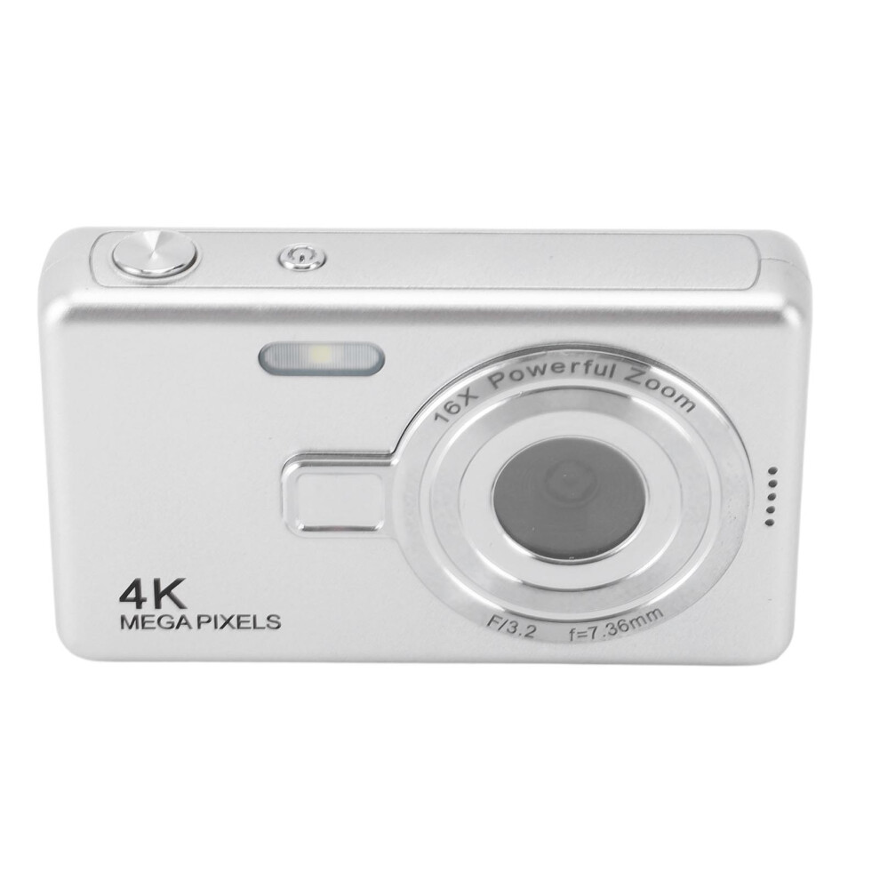 Compact Digital Camera 12Mp 1080P With 2.4In Tft Screen 16X Zoom Silver 7691385547032