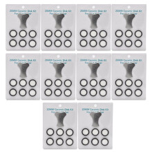 70 x Kit D'Entretien de Brumisateur, Kits de Pièces de Rechange de Clé de Disque En Céramique de Disque En Céramique