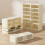 Portable Folding Shoe Rack – 3-Tier, 6-Pair Storage Box 4