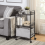 Minimalist Style 3 Tier Utility Rolling Shelf Cart 6