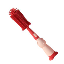Silikon-Babyflaschen-Reinigungsbürsten-Set mit Sauger und