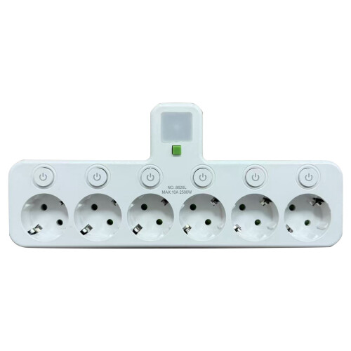 Prelungitor inteligent cu porturi USB și prize individuale