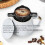 Pour Over kaffemaskine rustfrit stål filter 250ml 5