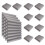 24Pack1Inch X12X12Soundproofing Foam Panels Ηχοαπορροφητική μόνωση για στούντιο ηχογράφησης, 1