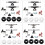 Skateboard-Achsen aus Aluminiumlegierung, robust, 2er-Pack 8