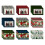 4-Pack Festive Linen Placemats 32x45cm 4