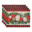 Lot de 4 sets de table pour repas de fêtes - Sets de table festifs pour les repas de Noël 1