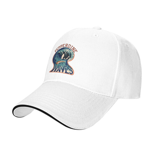 Πανεπιστήμιο Pepperdine Unisex καπέλα μπέιζμπολ, καπέλα σάντουιτς, καπέλο μπαμπά, casual 1