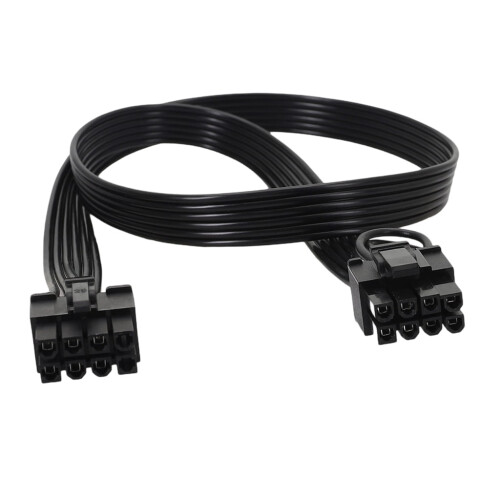 PCIe 8-pins til 8-pins (6+2) strømkabel for GPU eller CPU 2