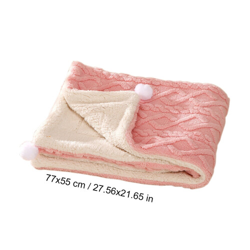 Double-Sided Wool Pet Blanket 50x60in 2