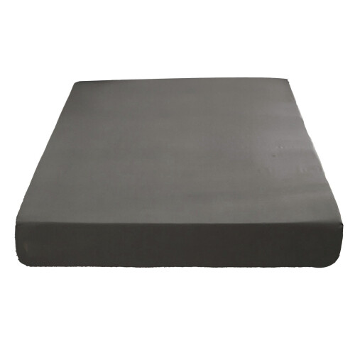 Drap-housse pour lit double en polyester doux antidérapant (1 pièce) 1
