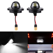 For Ford F150 F250 F350 2Pcs Led License Plate Light TAG Lamp Assembly Set New