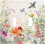 Plaque d'interrupteur double motif jardin aquarelle 1