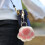 Cat Paw Pom Pom Keychain Super Fluffy 5