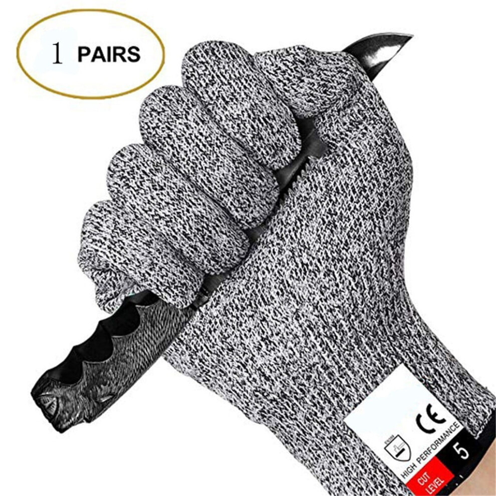 Cut Resistant Gloves Level 5 Â Wear & Puncture Proof For Fishing/Outdoors, Grip Enhanced, Comfortable, Machine Washable 9083649341308