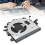 Ventola di raffreddamento CPU 4-pin DC5V 0.5A per Ideapad S145-15 16