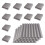 24Pack1Inch X12X12Soundproofing Foam Panels Ηχοαπορροφητική μόνωση για στούντιο ηχογράφησης, 2