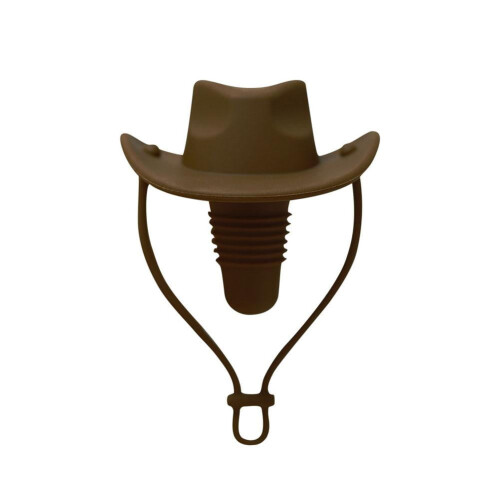 Silikonvinpropp Western Cowboyhattpropp Läckagesäker vinflaskpropp