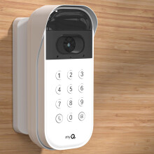 Suport pivotant pentru tastatura video inteligentă myQ Garage, reglabil 40–140, instalare ușoară (tastatura nu este inclusă)