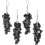 Σκουλαρίκια με φυσικές πέτρες για γυναίκες, κρύσταλλο Reiki Healing Crystal Long Dangle Hook Eardrop 4