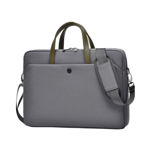 Scratch Resistant Single Shoulder Computer Bag Featuring Quick Access Compartment and Detachable Carrying Strap