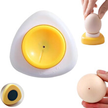 Perforateur à œufs durs – Goupille de verrouillage, éplucheur facile, trou de perforation pour un retrait parfait de la coquille, outil pour la