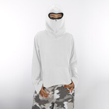 NINJIA Hoddie, Introvert Choice, Ensfarget Hettegenser, Fasjonabel Løs Passform, Avslappet Genser, Yttertøy for Ungdom