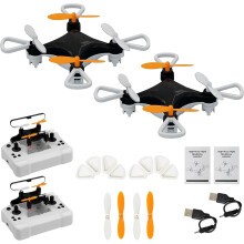 Mini Drone for Kids: LED, Altitude Hold, Propeller Protection, 360 Stunts, Beginner-Friendly, Compatible with All Ages