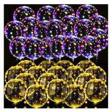 LED-ballonger 14 tommer varm/kald glød 10 stk