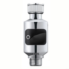 Digital LED Shower Water Thermometer Temperature Monitor Display Water Flow Meter,with Real Time Reading for Bathroom Household Shower Head