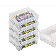Stapelbara kritor i genomskinligt 4-pack