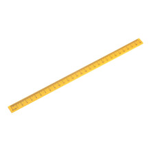Precision Magnetic Plastic Ruler, Multi-Colored, Metric, Compatible with Drafting Tools