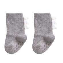 Anti Slip Warm Socks Non Skid Baby Toddler Socks with Grips Cute Dinosaur Shape Soft Thick Socks for Kids Boys Girls