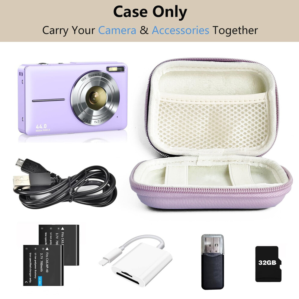 Digital Camera Case For Pixpro Fz45/Fz55 & Compact Cameras 9058772227720