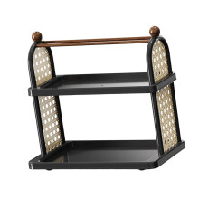 Porte-tasses à café, présentoir de cuisine, noir, 1 pièce
