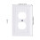 Plaques de recouvrement pour prises électriques et interrupteurs (1 paquet) 5