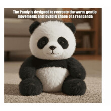 Plyšová hračka Pandy na emocionálnu podporu – realistická panda,
