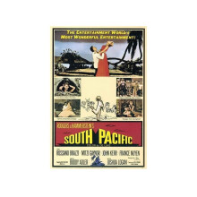 Affiche du film South Pacific avec Mitzi Gaynor et